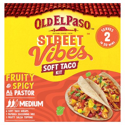 Old El Paso Street Vibes Al Pastor Soft Taco Kit