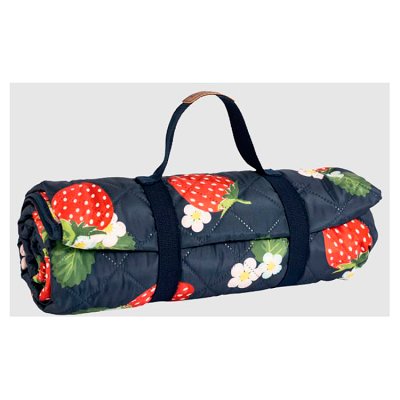 Navigate Strawberries & Cream XL Picnic Rug
