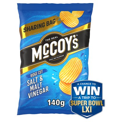 McCoys Salt & Malt Vinegar Crisps