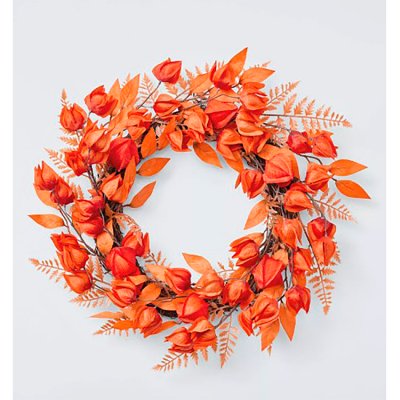 Chinese Lantern Wreath 45cm