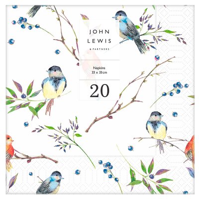 John Lewis Bird Napkins