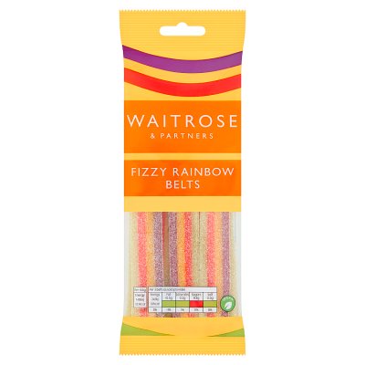 Waitrose Fizzy Rainbow Belts