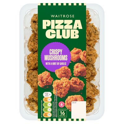 Waitrose Pizza Club Breaded Garlic Mushrooms