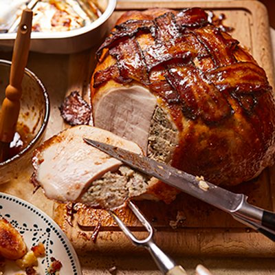 Glorious Treacle Glazed Turkey Crown