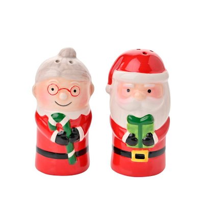 Santa & Friend Salt & Pepper Shakers