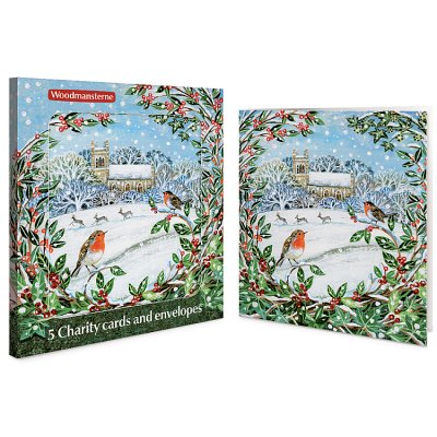 Charity Church & Robins Christmas Card Pack