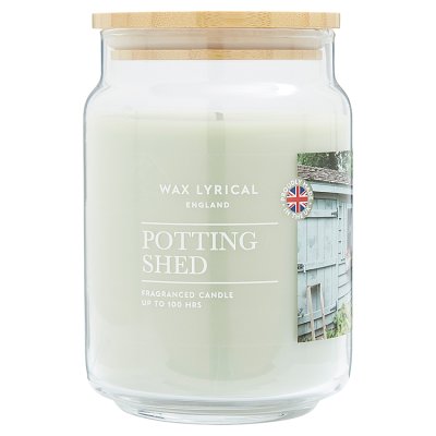 Wax Lyrical Candle, Large Jar, Potting Shed