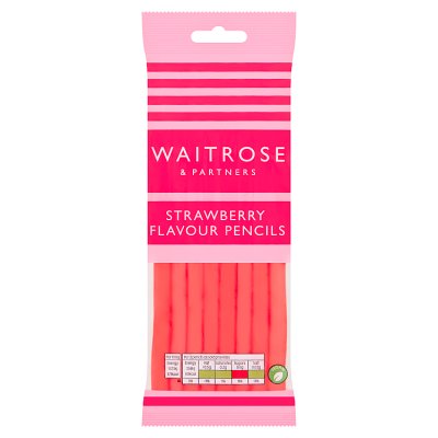 Waitrose Strawberry Flavour Pencils