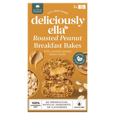 Deliciously Ella Peanut Butter Bake