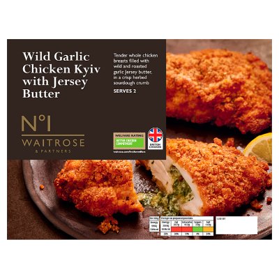 No.1 Wild Garlic Chicken Kyiv with Jersey Butter