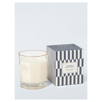 John Lewis Cinnamon & Vanilla Scented Candle, 484g
