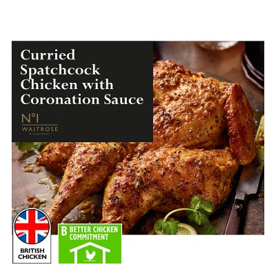 No.1 BBQ Curried Spatchcock Chicken with Coronation Sauce