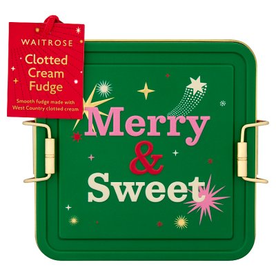 Waitrose Clotted Cream Fudge