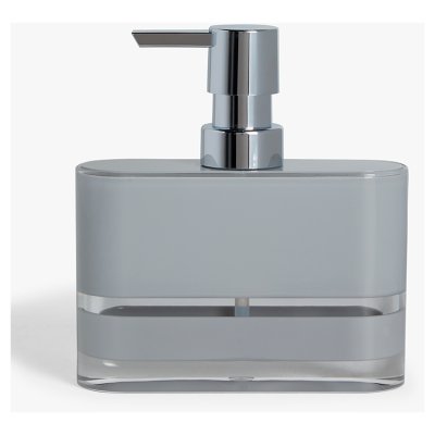 Block Stripe Grey Soap Dispenser