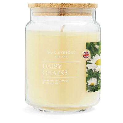 Wax Lyrical Candle, Large Jar, Daisy Chains