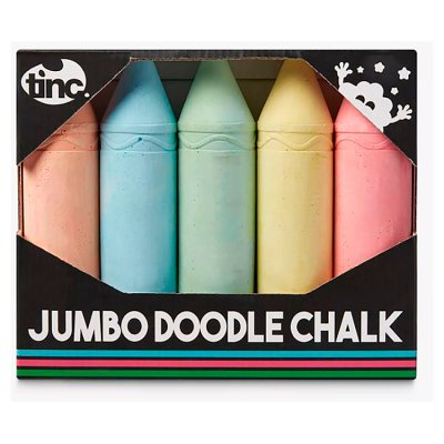 Jumbo Drawing Chalks Set of 5