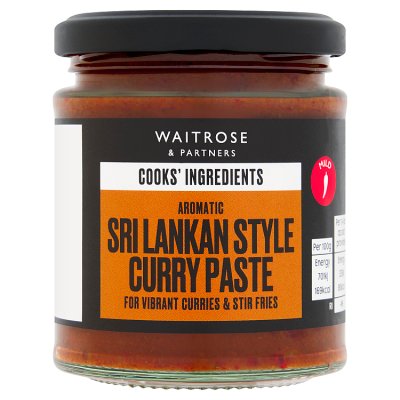 Cooks' Ingredients Sri Lankan Curry Paste Waitrose Partners