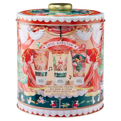 Cath Kidston Nutcracker Theatre Musical Barrel Tin