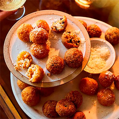 Angela Hartnett's 24 Arancini Selection