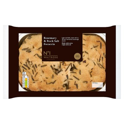 Waitrose No.1 Rosemary & Sea Salt Focaccia