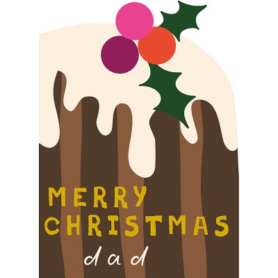 Dad Christmas Pudding