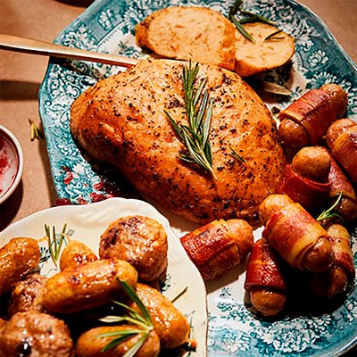THIS Roast Turkey with Trimmings