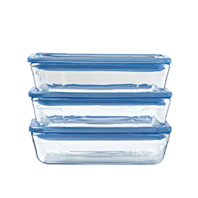 Pyrex Cook & Store 3Pc Set Blue