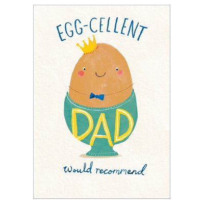 Humpty Dumpty Father's Day Card