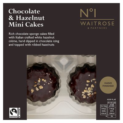 No.1 Chocolate & Hazelnut Mini Cakes