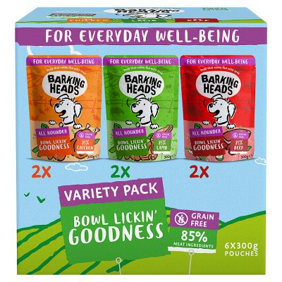 Barking Heads Wet Dog Food Multipack