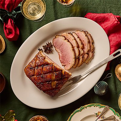 Andi Oliver's Spiced Rum & Maple-Glazed Ham