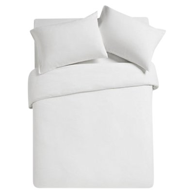 Brushed Cotton Duvet Cover King White