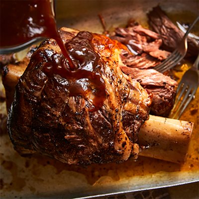 No.1 Slow Cooked Wagyu Beef Shin with Merlot & Shallot Jus
