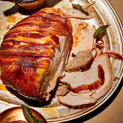 No.1 Turkey Crown Stuffed w Free Range Pork Sage & Onion