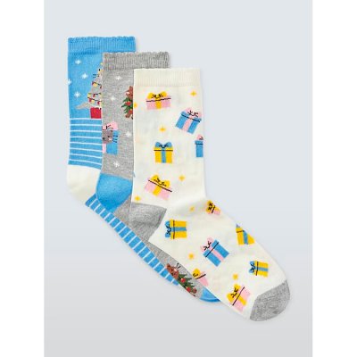 Christmas Cat Socks 3PK