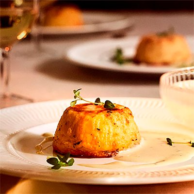 Rick Stein Goats Cheese & Thyme Twice Baked Souffle