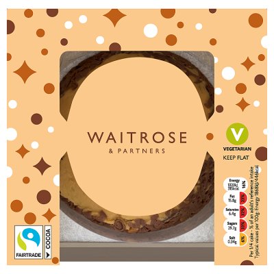Waitrose Chocolate & Caramel Gift Cake