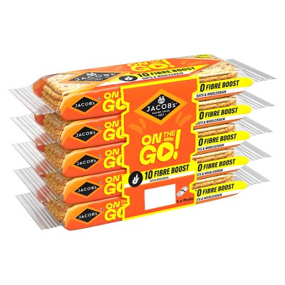 Jacob's On The Go Fibre Boost Oats & Wholegrain