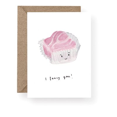 Pink French Fancy Valentine's Day Card