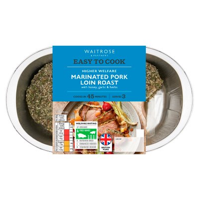 Easy to Cook Marinated Pork Loin Roast