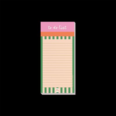 Cabana Stripe To Do List Pad