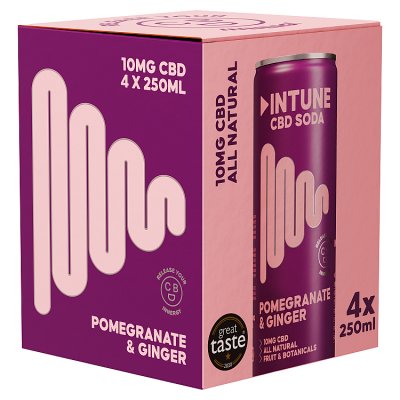 INTUNE CBD Pomegranate & Ginger