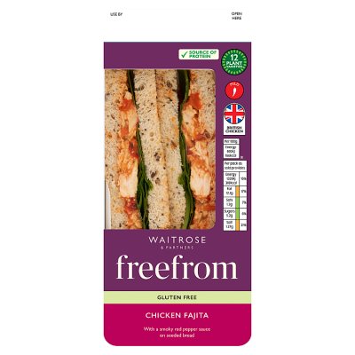 Waitrose FF Fajita Chicken SWich