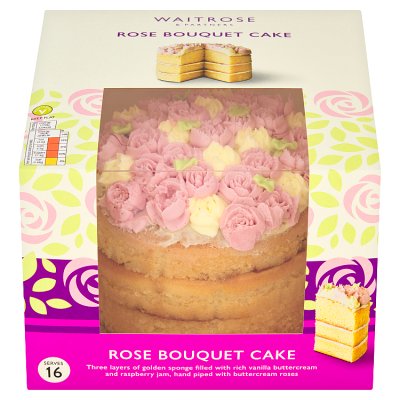 Waitrose Rose Bouquet Cake