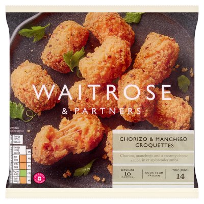 Waitrose Chorizo & Manchego Croquettes