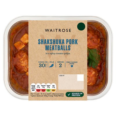 Waitrose Shakshuka Pork Meatballs
