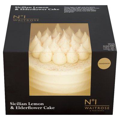 No.1 Sicilian Lemon & Elderflower Cake