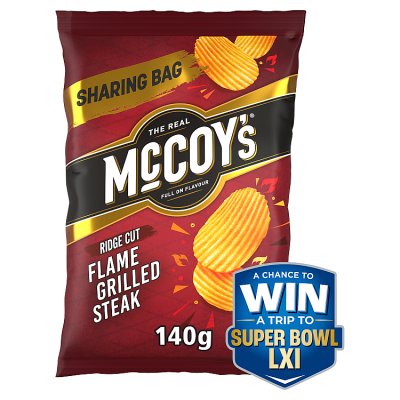 McCoys Flamed Grilled Steak Crisps