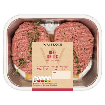 Waitrose Beef Grills