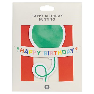 Talking Tables Happy Birthday Bunting